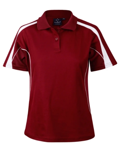 Picture of Winning Spirit, Ladies S/S Sport Polo truedry